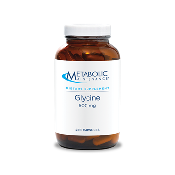 Metabolic Maintenance - Glycine 500 mg 250 caps
