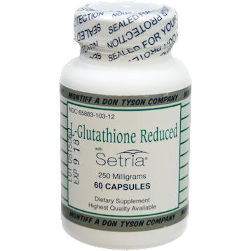 Montiff - L-Glutathione Reduced 250 mg 60 caps