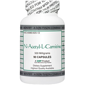 Montiff - N-Acetyl-L-Carnitine 500 mg 90 caps