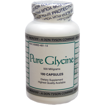 Montiff - Pure Glycine 500 mg 100 caps
