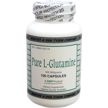 Montiff - Pure L-Glutamine 500 mg 250 caps