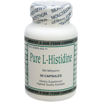 Montiff - Pure L-Histidine 600 mg 50 caps
