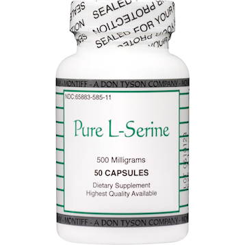Montiff - Pure L-Serine 500 mg 50 caps
