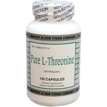 Montiff - Pure L-Threonine 500 mg 100 caps