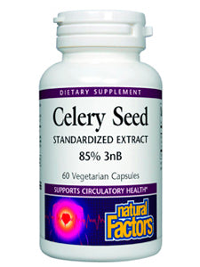 Natural Factors - Celery Seed Extract 75 mg 60 caps