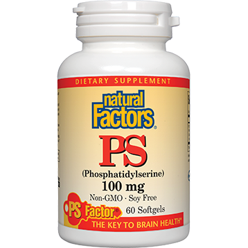 Natural Factors - PS (phosphatidylserine) 100 mg 60 gels