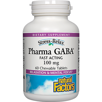 Natural Factors - PharmaGABA 60 chew