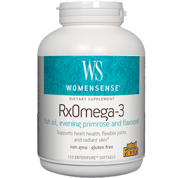 Natural Factors - RxOmega-3 Factors Fish Oil Conc 120 gels