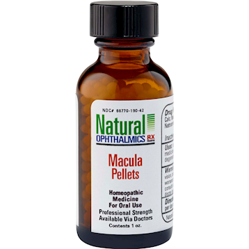 Natural Ophthalmics, Inc - Macula Pellets 1 oz