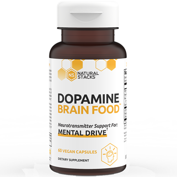 Natural Stacks - Dopamine Brain Food 60 vegcaps