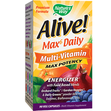 Natures Way - Alive! Multi-Vitamin(with Iron) 90 tabs