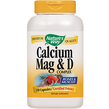 Natures Way - Calcium Mag & D 250 caps