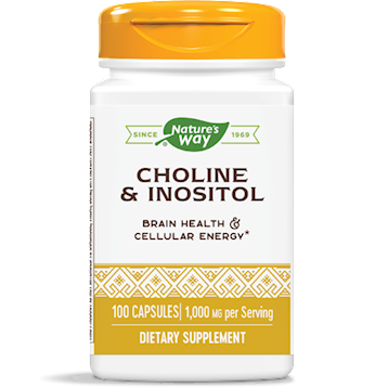 Natures Way - Choline/Inositol 100 caps