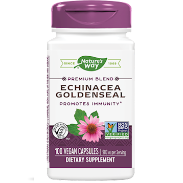 Nature&#039;s Way - Echinacea w/Goldenseal Root Com 100 caps