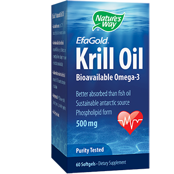 Natures Way - Krill Oil 500 mg 60 gels