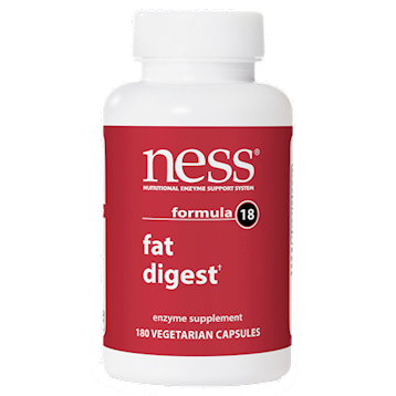 Ness Enzymes - Fat Digest #18 180 caps