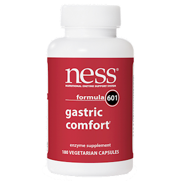 Ness Enzymes - Gastric Comfort Formula 601 180 caps