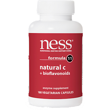 Ness Enzymes - Natural C w/Bioflavonoids #11 180 caps