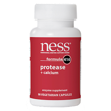 Ness Enzymes - Protease w/Calcium #416 90 caps