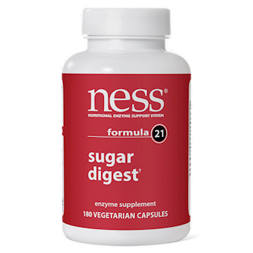 Ness Enzymes - Sugar Digest #21 180 caps