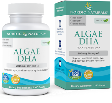 Nordic Naturals - Algae DHA 60 softgels