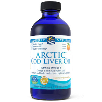 Nordic Naturals - Arctic Cod Liver Oil Orange 8 oz