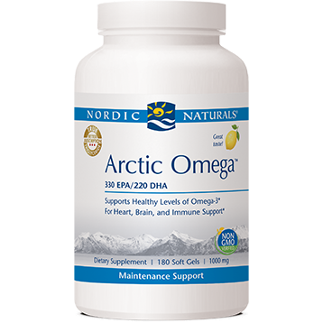 Nordic Naturals - Arctic Omega Lemon 1000 mg 180 gels