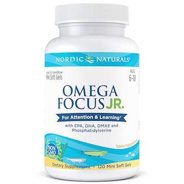 Nordic Naturals - Omega Focus Junior 120 mini sftgels