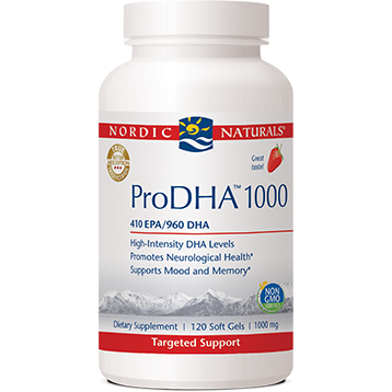 Nordic Naturals - ProDHA Strawberry 1000 mg 120 softgels