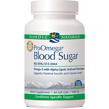 Nordic Naturals - ProOmega Blood Sugar 1000 mg 60 gels