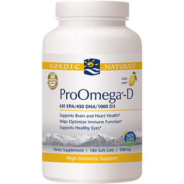 Nordic Naturals - ProOmega D 1000 mg 180 gels