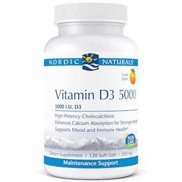 Nordic Naturals - Vitamin D3 5000 IU 120 gels