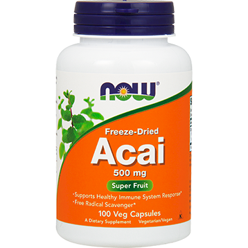 Now - Acai 500 mg 100 vcaps