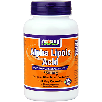 Now - Alpha Lipoic Acid 250 mg 120 vcaps