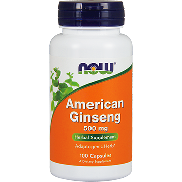 Now - American Ginseng 500 mg 100 caps