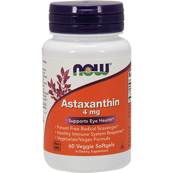 Now - Astaxanthin 4 mg 60 veggie softgels