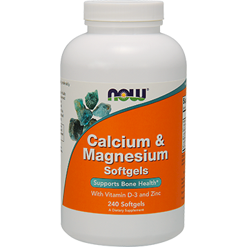 Now - Calcium & Magnesium 240 softgels