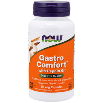 Now - Gastro Comfort w/ PepZin GI 60 vegcaps