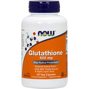 Now - Glutathione 500 mg 60 vcaps