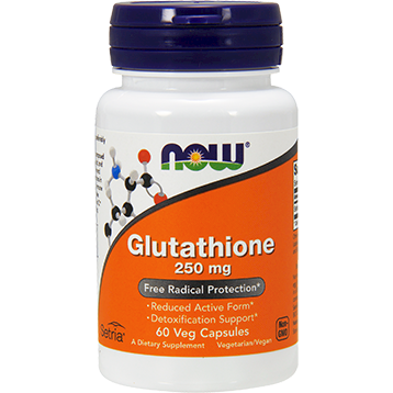 Now - L-Glutatione 250 mg 60 vcaps