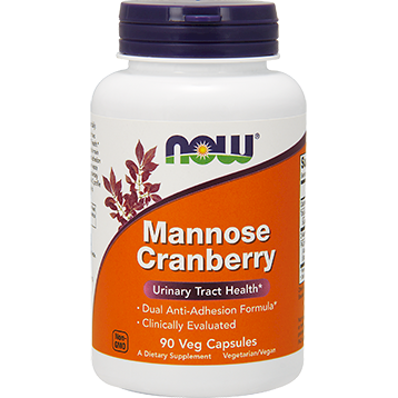 Now - Mannose Cranberry 90 vegcaps