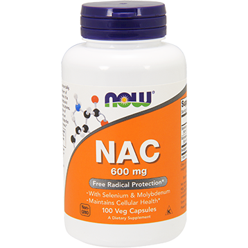 Now - NAC 600 mg 100 vcaps