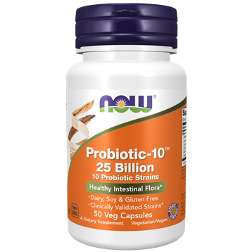 Now - Probiotic-10 25 Billion 50 vcaps