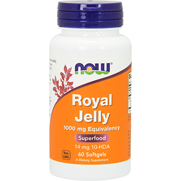 Now - Royal Jelly 1000 mg 60 softgels
