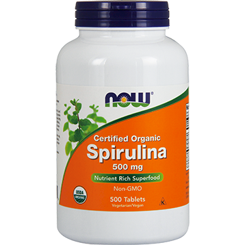 Now - Spirulina 500 mg 500 tabs