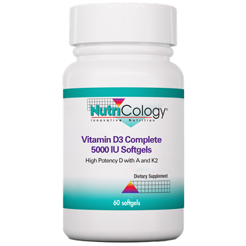 Nutricology - Vitamin D3 Complete 5000 IU 60 softgels