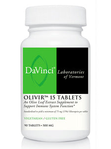 Davinci Labs - Olivir 15 Tablets 90 tabs