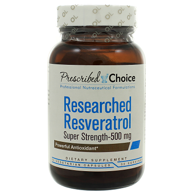 Olympian Labs/Prescribed Choice - Researched TransResveratrol 500mg 30vcap