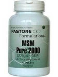 Pastore Formulations - MSM 2000 mg 60 tabs