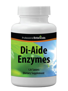 Professional Botanicals - Di Aide Enzymes 690 mg 120 tabs
